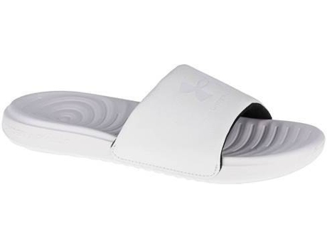 Chanclas UNDER ARMOUR Ansa Fixed Slides Mujer (38 - Blanco)