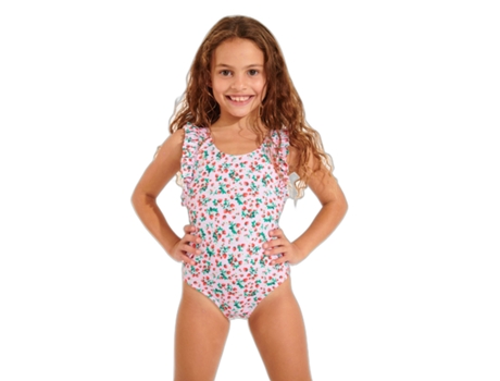 Bañador de Niña BANANA MOON Pieza Tunes Liberries Rosa (10 Años)