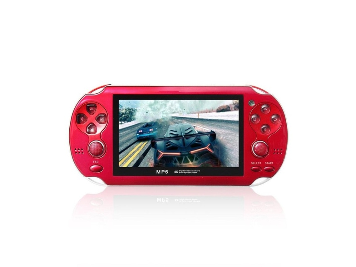 SZSMART Jogador Portátil Mp5 Ps Vita Consola 8 Gb 4,3 Polegadas Ecrã com Câmera de Vídeo Digital Microfone Embutido
