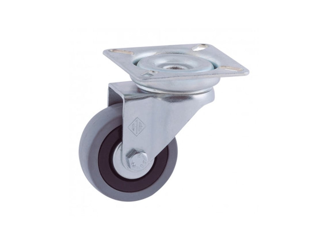 Rueda Platina 50Mm (Rueda) Goma Gris Cr00598 AFO