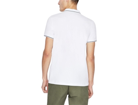 Polo Hombre Armani Exchange Blanco