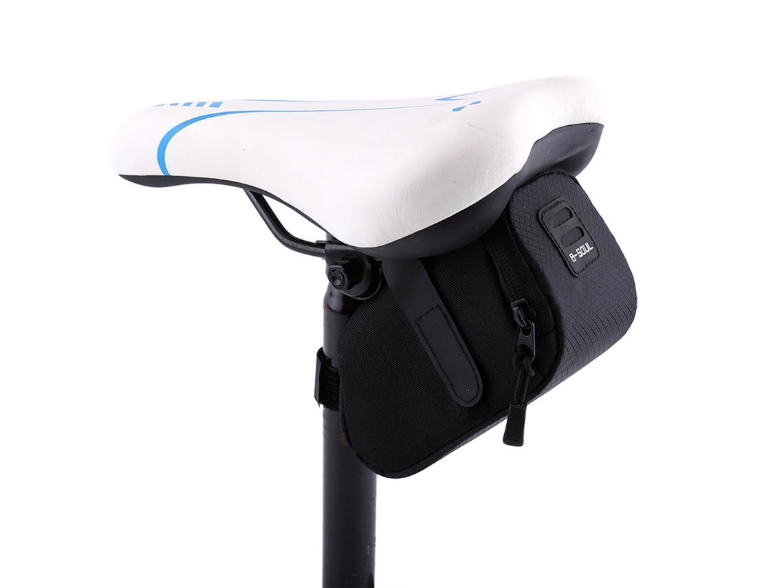 Bolsa Trasera Para Sillín De Bicicleta, Ideal Para Guardar Equipo De Ciclismo Al Aire Libre (negra).