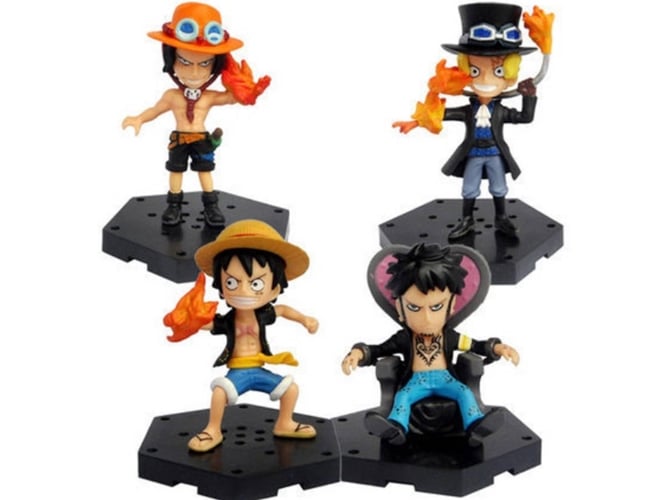 Figuras EASTVAPS One Piece (4 Piezas - 7 cm)