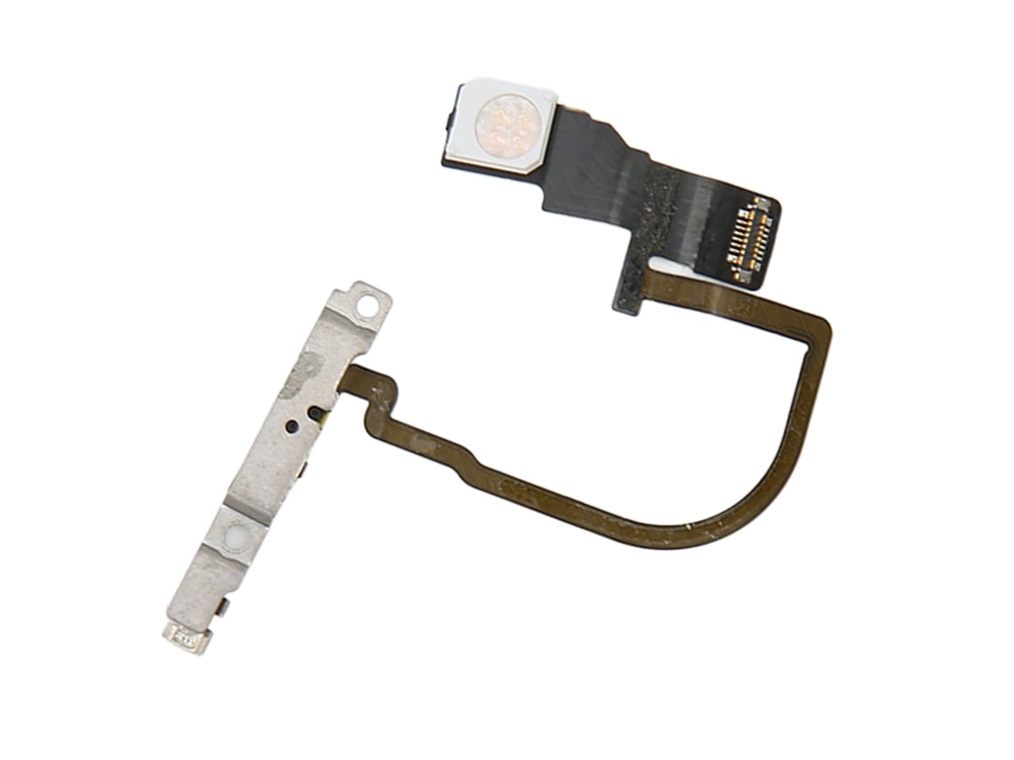 Cable Flex Del Botón De Encendido Con Soporte De Metal De Repuesto Para Iphone Xs Max