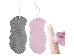 Paquete De 2 Esponjas De Baño Exfoliantes 3d Ultrasuaves, Grandes, Ideales Para Adultos Y Niños, Limpian Bien Y Dejan La Piel Suave.