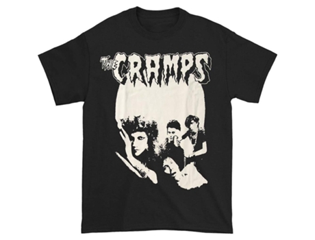 Camiseta ROCKINSTONE Cãibras Cãibras com foto do grupo (XXL)