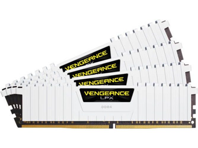 Memoria RAM DDR4 CORSAIR CMK32GX4M4B3200C16W (4 x 8 GB - 3200 MHz - CL 16)