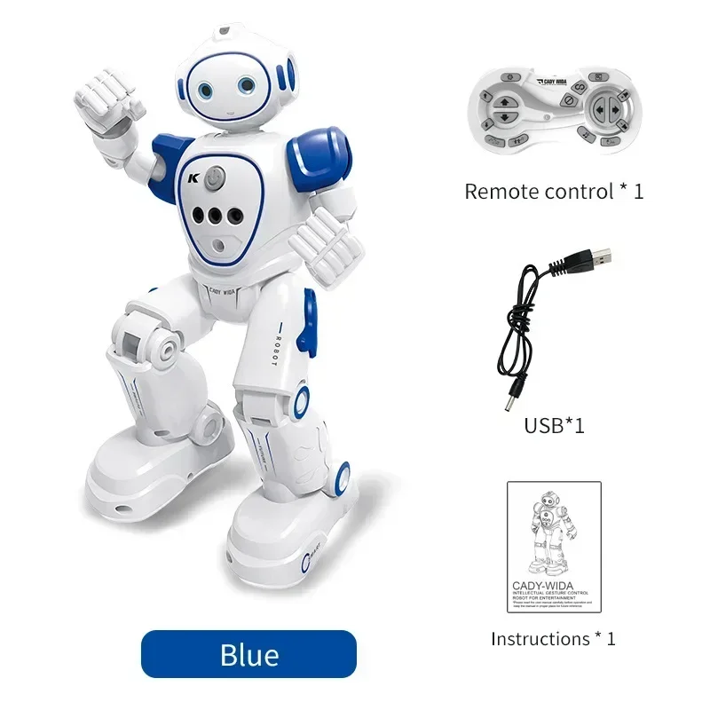 Robot Inteligente De Control Remoto Para Niños, Con Detección De Gestos Y Máquina De Baile.