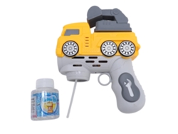 Ats-máquina De Burbujas Eléctrica Portátil Para Niños, Coche De Ingeniería Manual, Juguete Con Luz Automática Para Interior Y Exterior