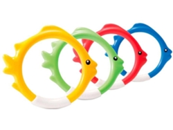 Pack de 4 Discos de Natación INTEX 7795964 Multicolor