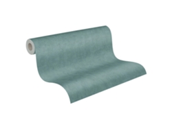 Papel de Pared A.S. CRÉATION (53 cm x 10,05 m - Tejido - Azul)
