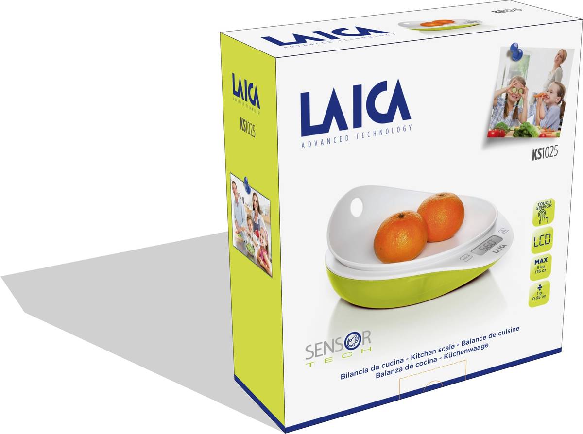 De Cocina Laica ks1025 balanza la167 electronica blancopistacho 5 kg. ks1025e