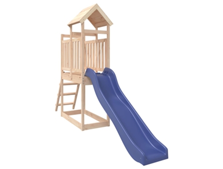 Parque Infantil De Exterior VIDAXL Marrón Madera