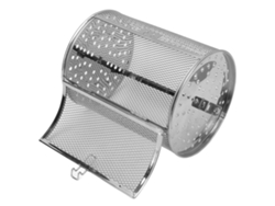 Cesta Giratoria De Acero Inoxidable De 360° Para Horno, Ideal Para Tostar Frutos Secos Y Barbacoa.