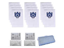 Acessórios de Aspirador Filtro de bolsa de polvo Hepa-Aa 50 para 3D Gn Compact C1 C2 Complete C2 C3 S4000 S5000 S6000 S8310 Vacuum C
