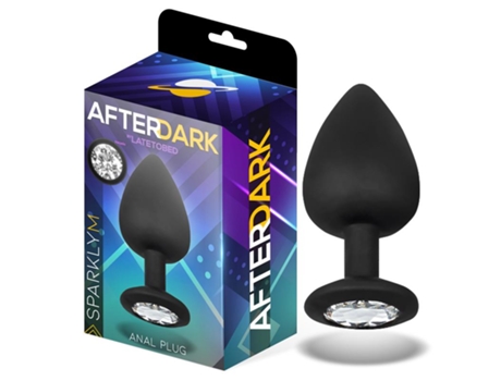 Plug Anal Silicona Talla M 8 Cm X 3.5 Cm AFTERDARK