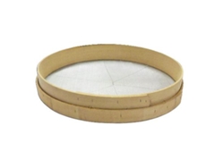 Cribas madera n  12   2,5x2,5 mm alambre galvanizado-diam.50 cm