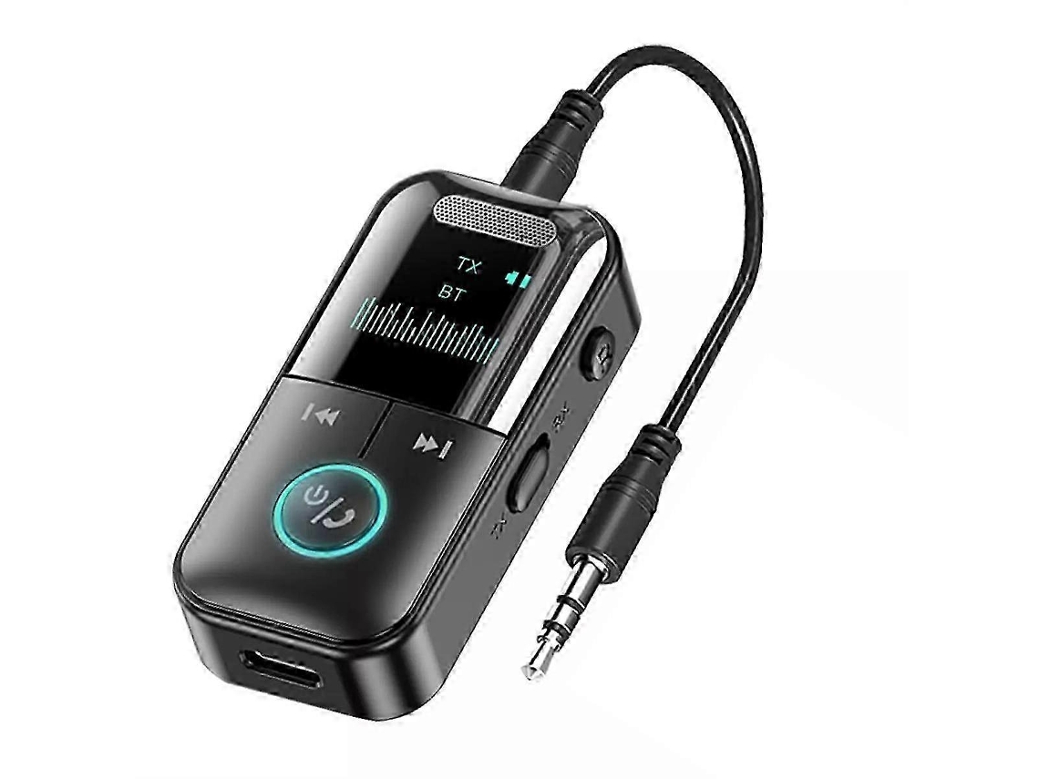 Transmisor/receptor Bluetooth 5.4, adaptador auxiliar inalámbrico Bluetooth para Flugz1949 Rosewell