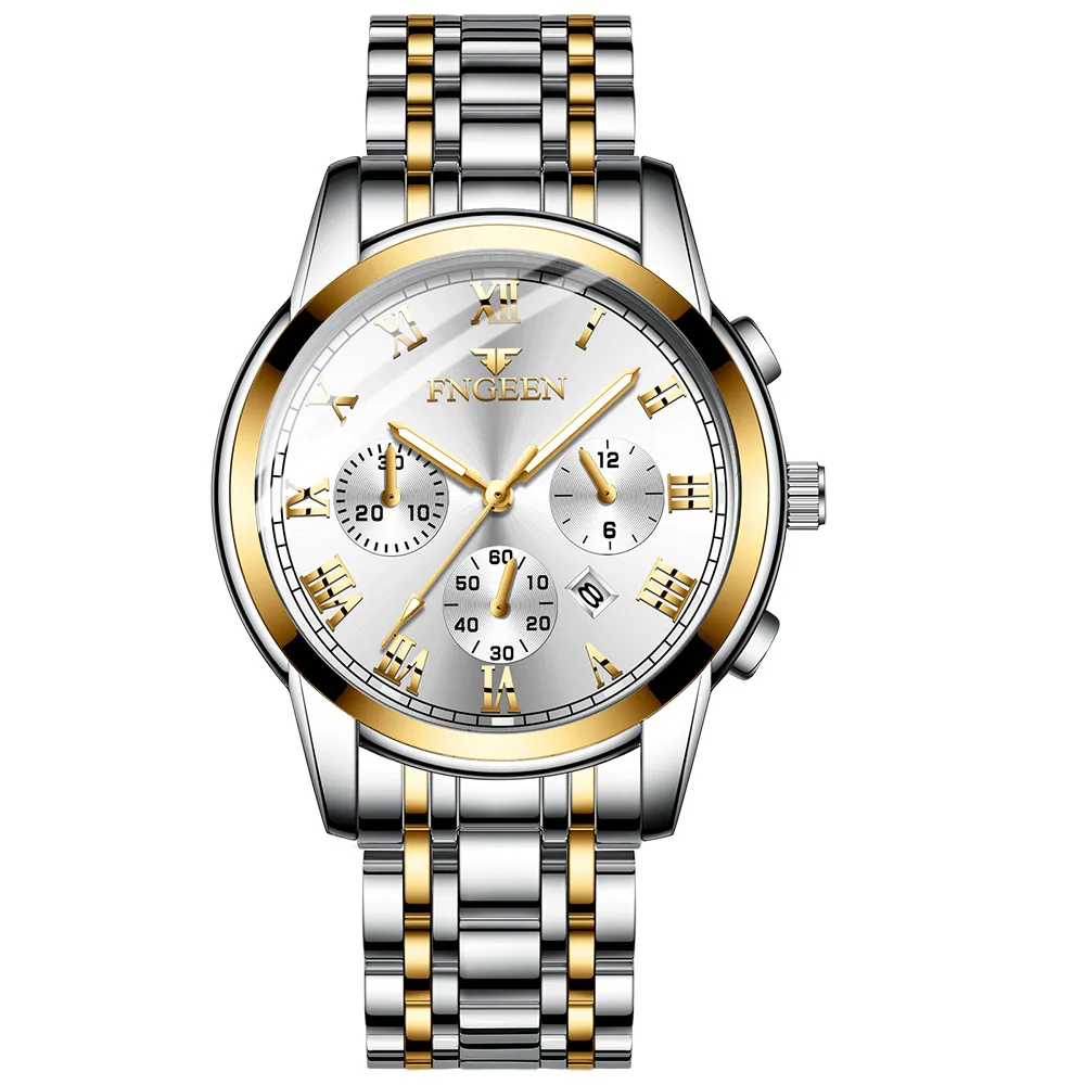 Reloj MDUG Quartz con doble pantalla, resistente a los golpes, resistente al agua, azul.