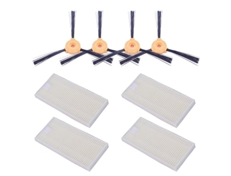 Robot aspirador Cepillo Lateral filtro de cepillo Hepa para Conga ultrafino 890 750 piezas de Robot aspirador