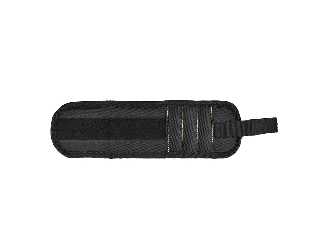Correa Magnética Para La Muñeca Con Bolsillo Para Tornillos Y Clavos Portátiles.