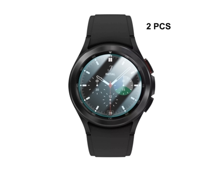 2 piezas para Samsung Galaxy Watch4 Classic 42mm ENKAY Hat-Prince Crystal Protector de pantalla película de reloj antiarañazos