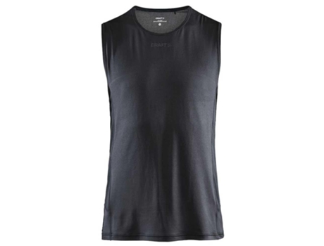 Camiseta de Hombre para Running CRAFT Adv Essence Negro (L)
