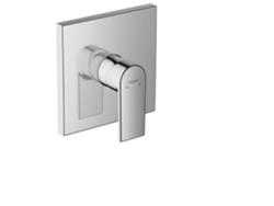 Mezclador monomando enyesado de ducha HANSGROHE Vernis Shape, , 71668, Color: cromado
