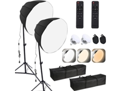Kit de iluminación LED Softbox para fotografía