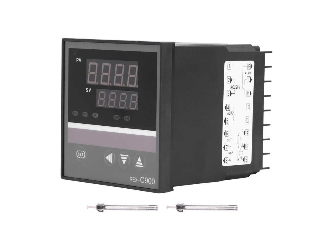 Controlador de temperatura PID inteligente para incubadora Rexc900fk02vxan (AC220V)