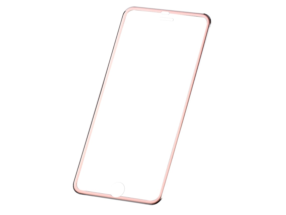 Protector De Pantalla De Vidrio Templado (superficie Curva 3d Con Borde Metálico) Para Iphone 6plus 6splus