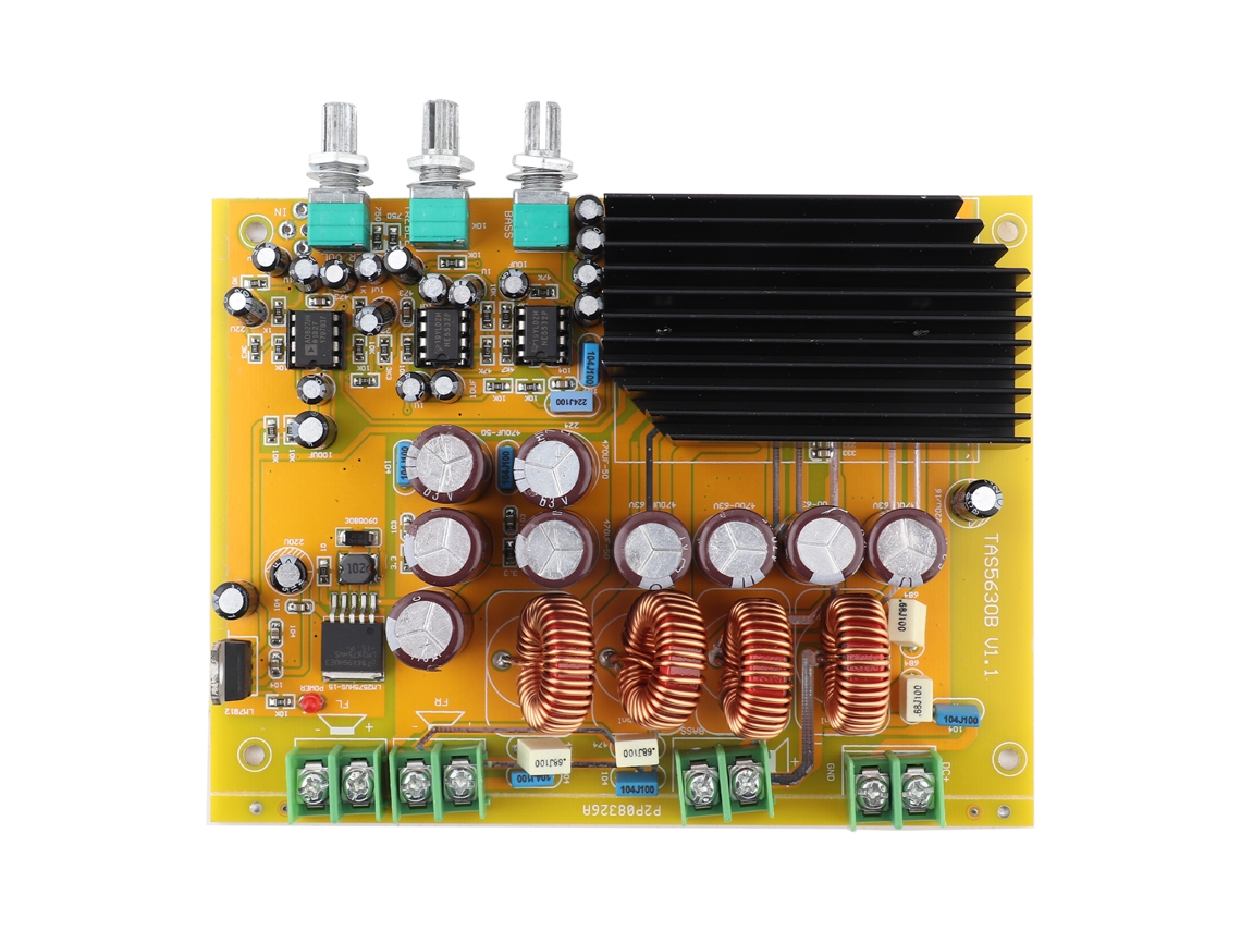 Placa De Amplificador De Potencia 2.1 Canales Clase D Subwoofer Digital De Audio Tas5630