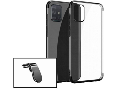 Kit Soporte y Funda Samsung Galaxy A51 5G PHONECARE Negro