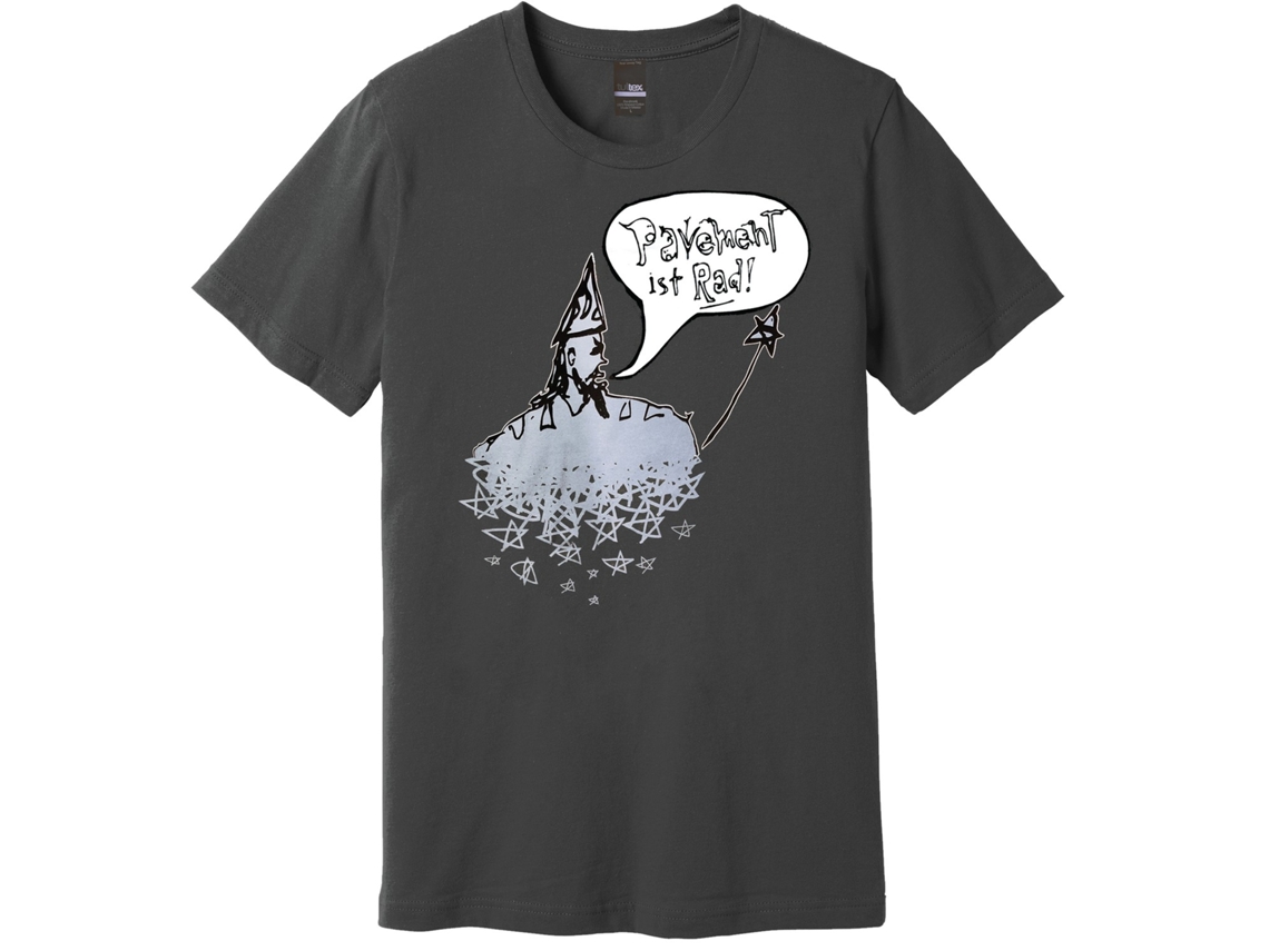Pavement Grey Wizard T-shirt Rockinstone Unisex Adults Best Sellers Size:m