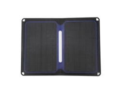 Cargador Portátil Plegable De Panel Solar Monocristalino De 14 W, Resistente Al Agua Para Uso En Exteriores.