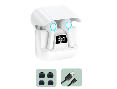 Auriculares Bluetooth True Wireless SAMURIIRON con control táctil de micrófono Samuriiron con cancelación de ruido blanco