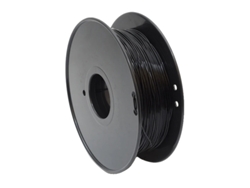 Filamento para impresora 3D, TPU flexible, diámetro de 1,75 mm, color negro, OEM