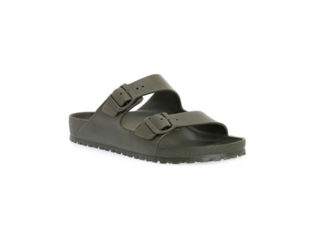 Sandalias Arizona Eva BIRKENSTOCK Hombre (Verde Azeitona - Material Sintético -41)