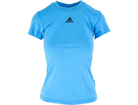 Camiseta de Mujer ADIDAS Corta Gameset Freelift Azul (shoes//eu/S)