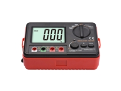 Medidor Digital De Resistencia De Aislamiento Con Pantalla Lcd, Voltaje Cc 250v/500v/1000v, Ca 750v, Kit Con Bolsa De Malla.