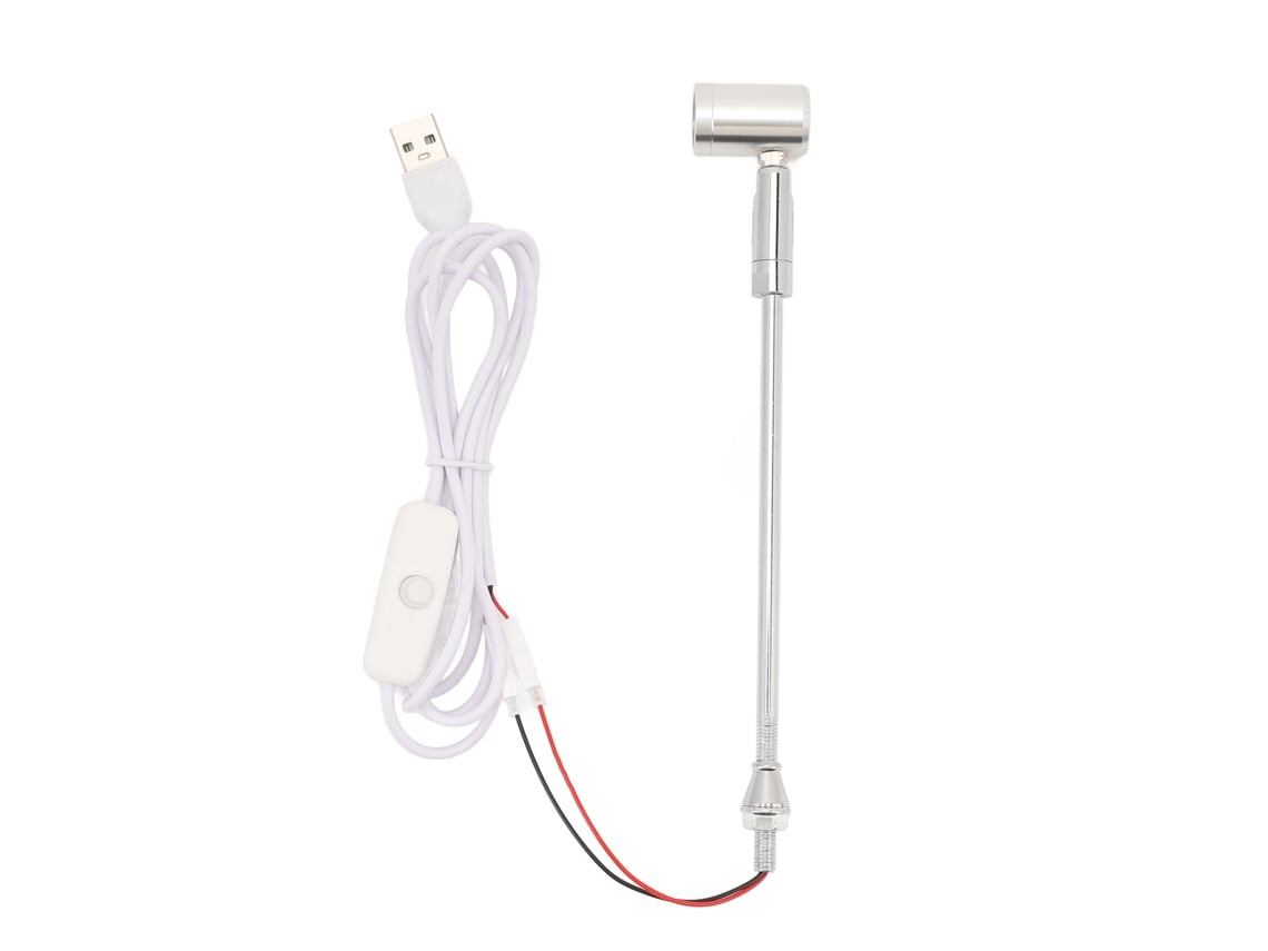 2026-foco Led Pequeño Usb De Aleación De Aluminio Giratorio 180° Ahorro Energético Largo Vida Luz Natural Para Arte Joyería Pintura