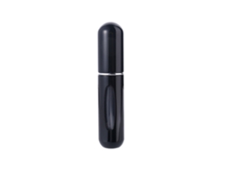 2 Piezas Atomizador De Perfume Portátil Recargable 5ml Negro