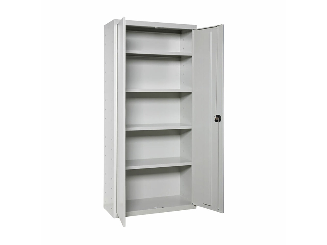 Armario metálico Simon Rack gris 80 x 40 x 180 cm