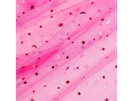 Tela De Tul De Malla De Punto Para Coser La Decoración De La Casa Colorida Y Coloreada (10 - 25X135 Cm 0.25 Metros)