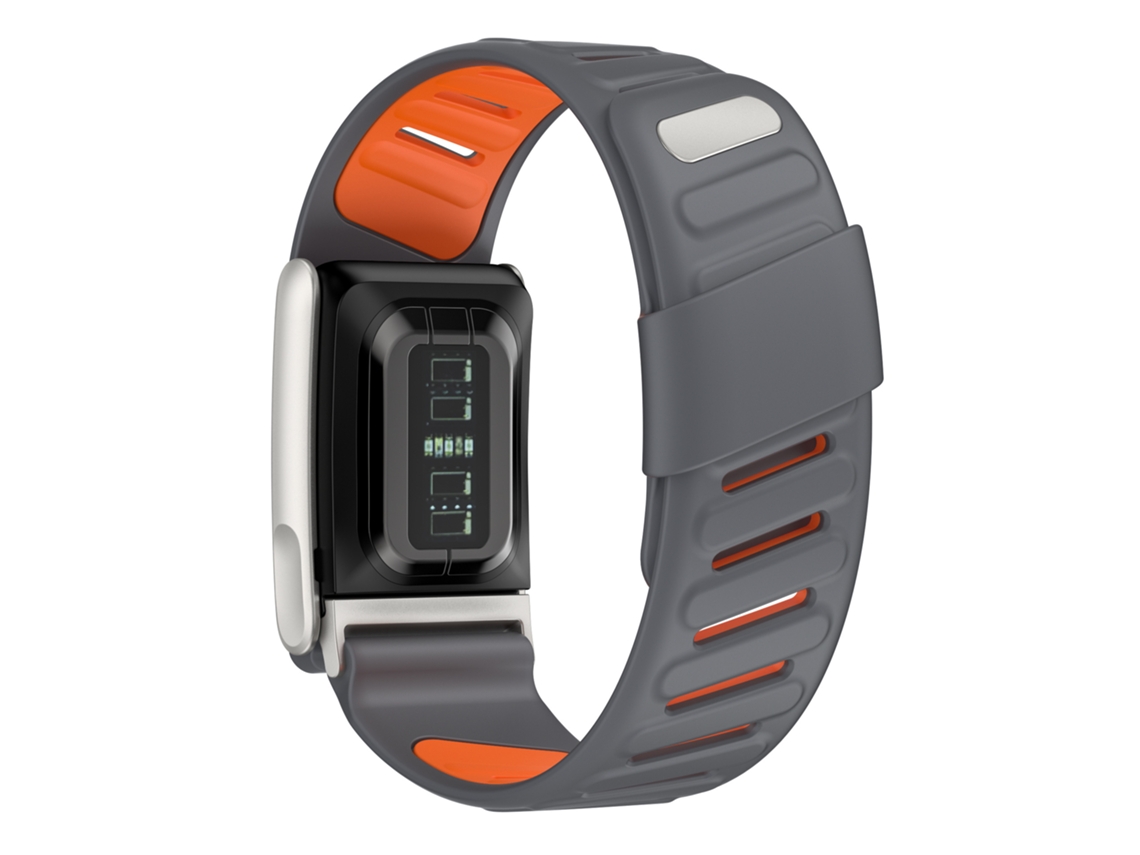 Pulsera Ajustable De Silicona Para Whoop 5.0 (gris Y Naranja) Czhhmart