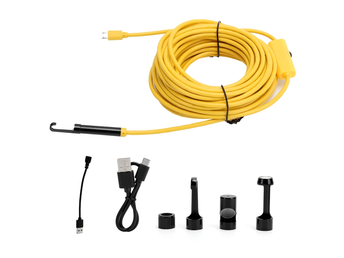 Endoscopio 8mm Hd 1200p Inalámbrico Wifi Impermeable Para Ios/android 10m