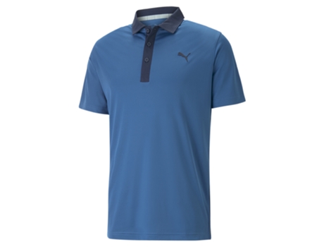 Polos para Hombre de Golf PUMA (S - Azul)