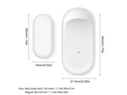 Mali sensor de Porta/janela Smart Home Compatível com Mi Home App Requer Gateway Bt Mi Home (vendido Separadamente)