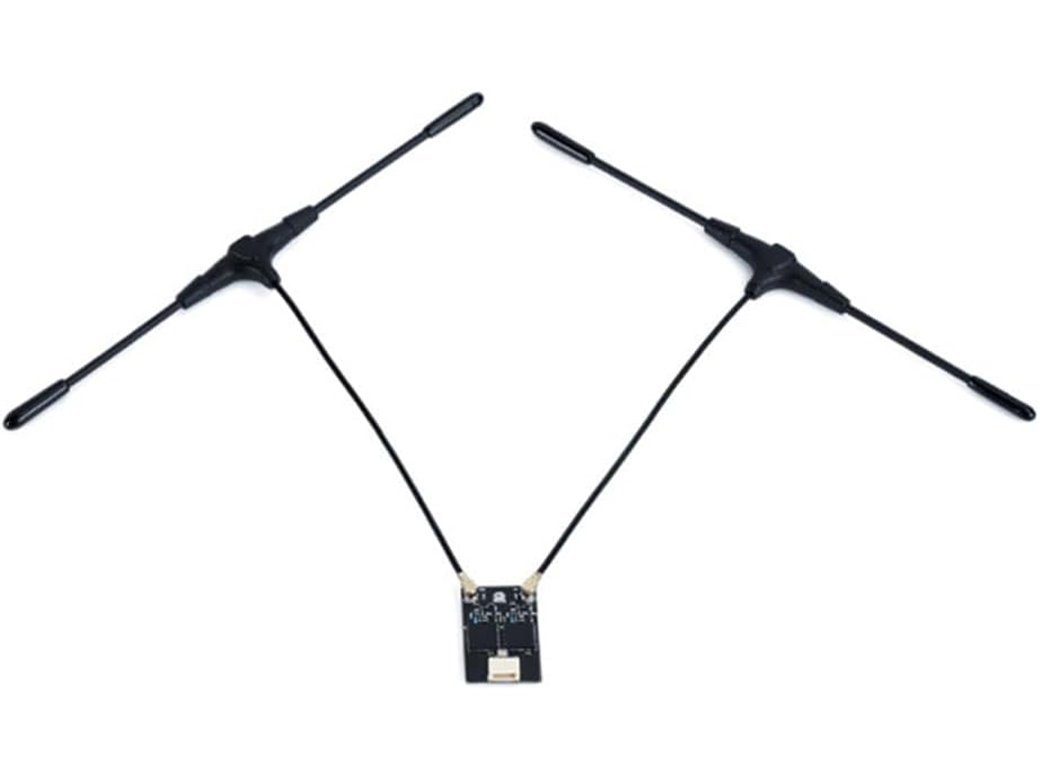 Receptor Elrs Dual Rx Diversity De 915 Mhz/868 Mhz Con Tcxo Integrado Para Aviones Rc, Fpv Y Drones.