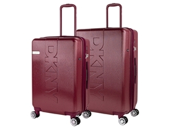 Dkny 3108 DKNY Line Garnetted - Juego de maletas para PC (50 x 77 x 31 cm, 100 l)